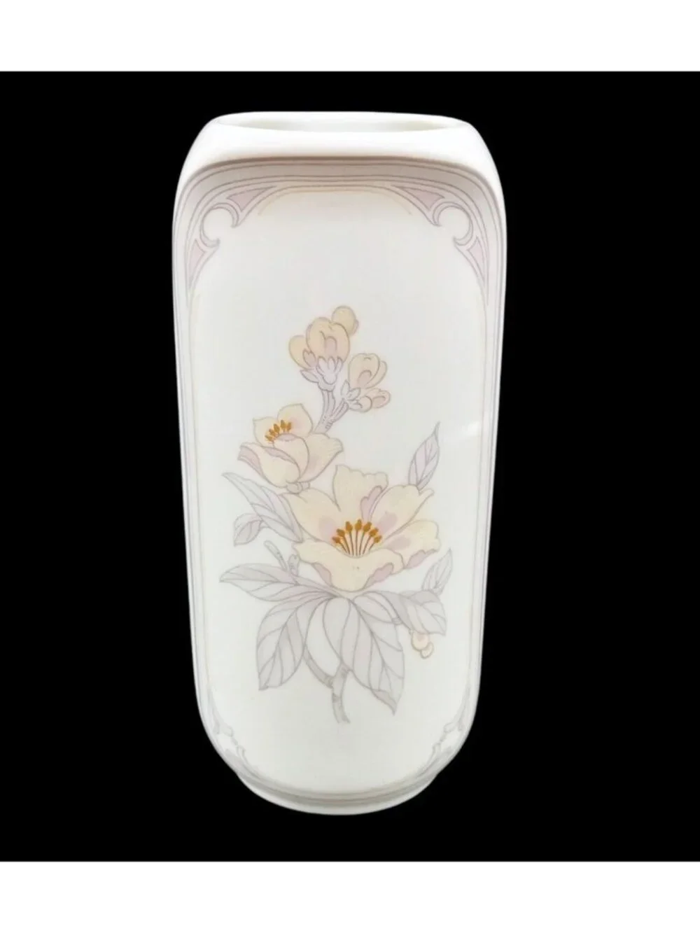 Porcelain Bud Vase AK Kaiser Chantal Floral 6